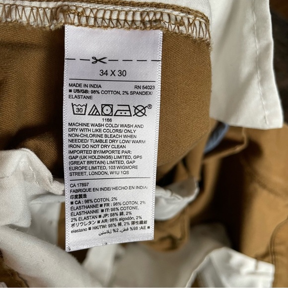 GAP Men's Brown Chinos - Picture 6 of 10